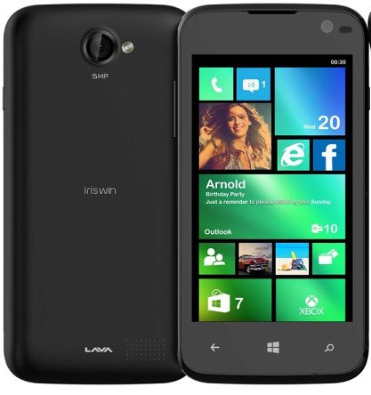 Lava Iris Win1 Dual SIM